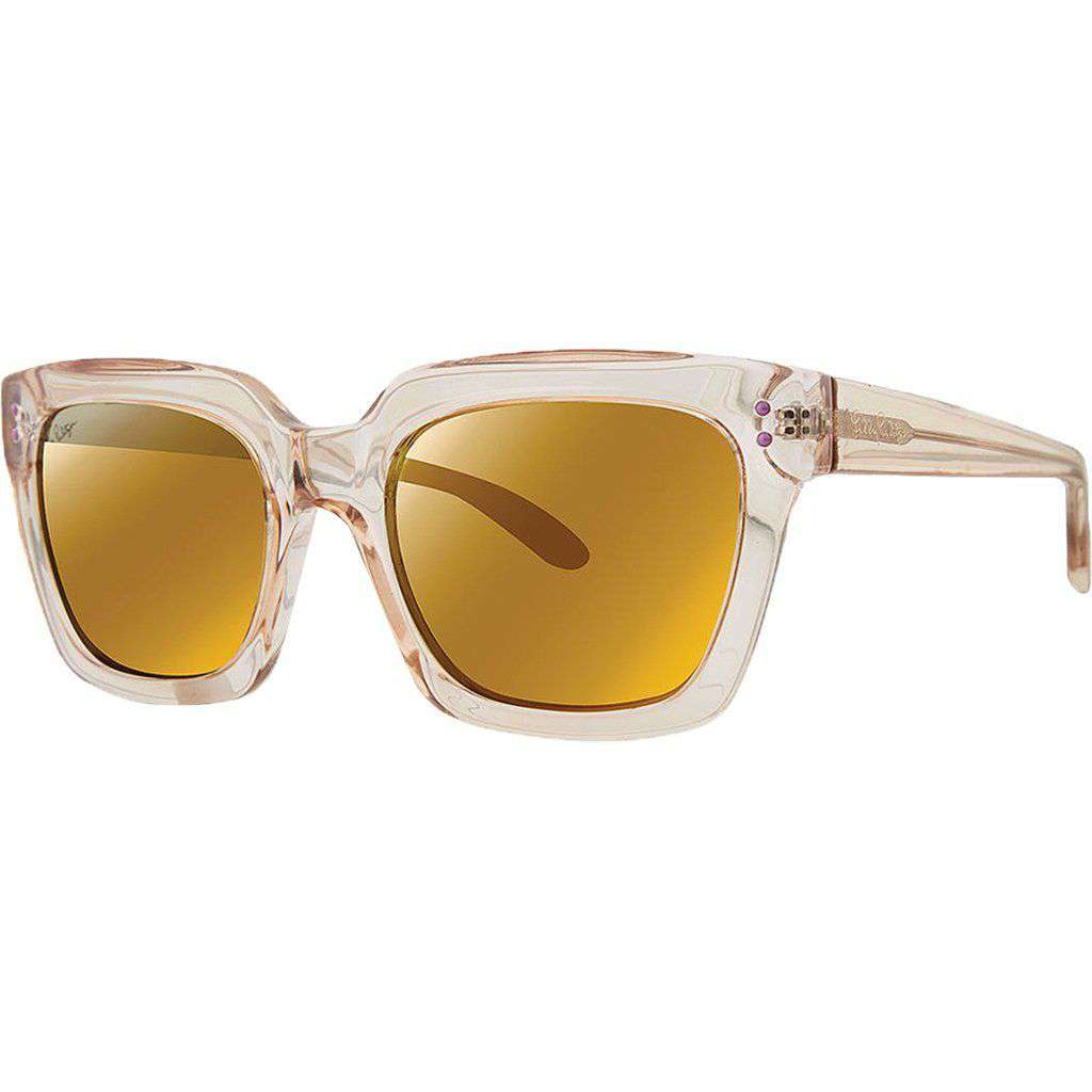 Celine Sunglasses in Gold Metallic With Gold Lenses by Lilly Pulitzer - Country Club Prep