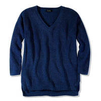 V Neck Shaker Sweater by 525 America - Country Club Prep