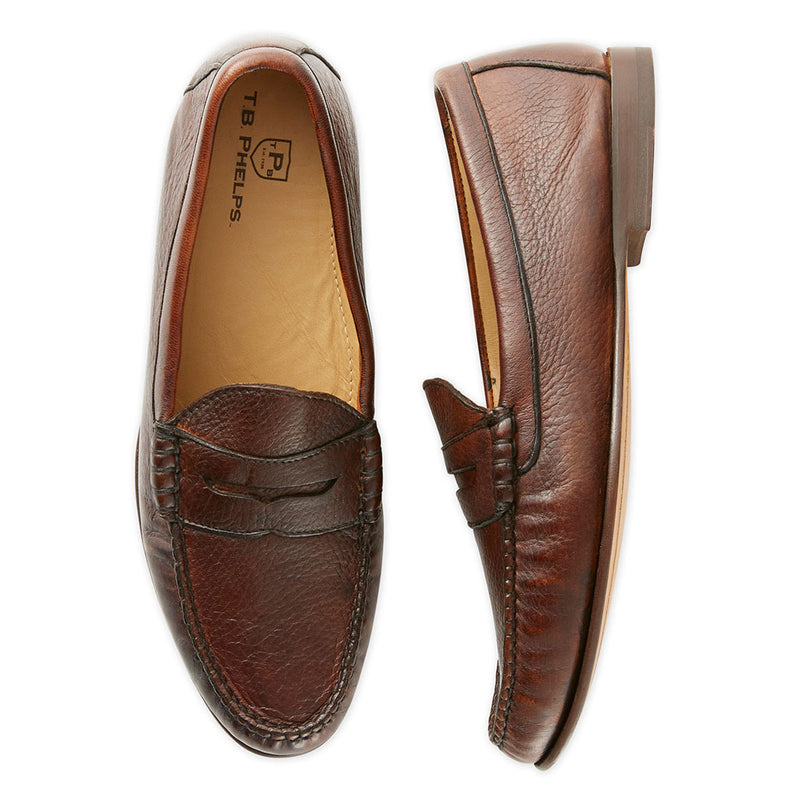 Country Club Prep Ventura Deerskin Penny Loafer | Free Shipping