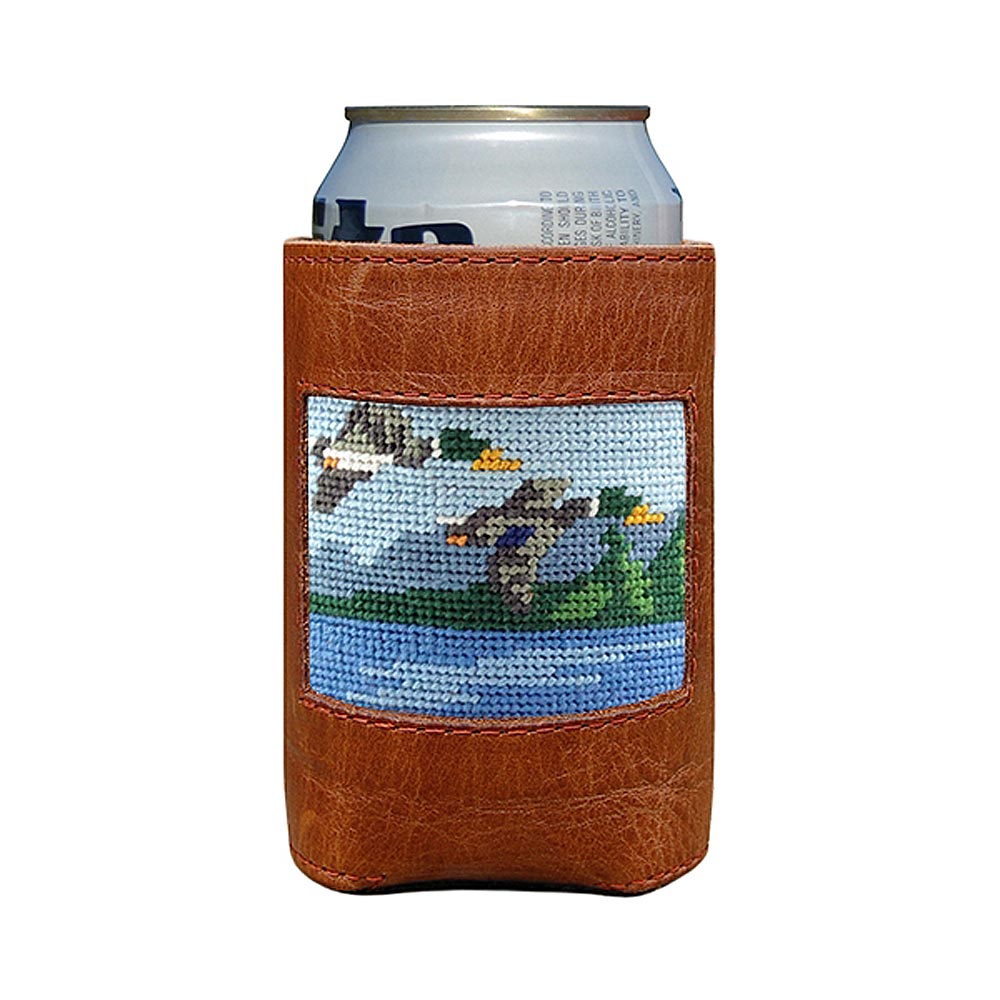 Great Outdoors Needlepoint Can Cooler by Smathers & Branson - Country Club Prep