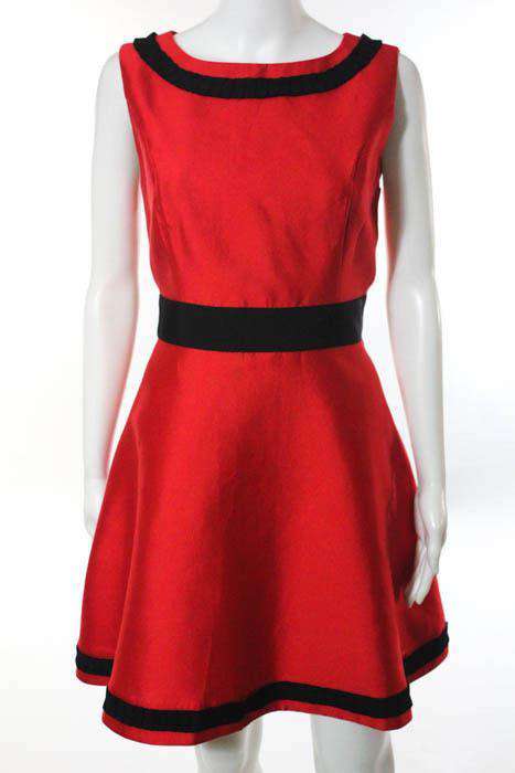 Rejoice in Red Ribbons Dress by Sail to Sable - Country Club Prep