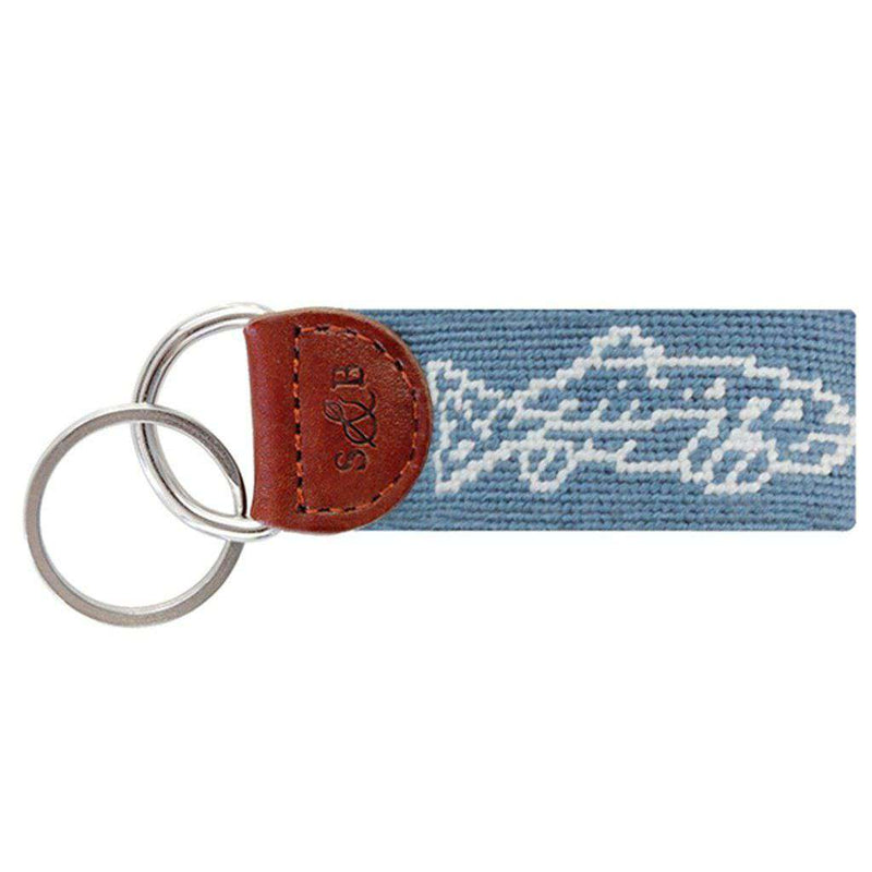 Catch of the Day Needlepoint Key Fob by Smathers & Branson - Country Club Prep