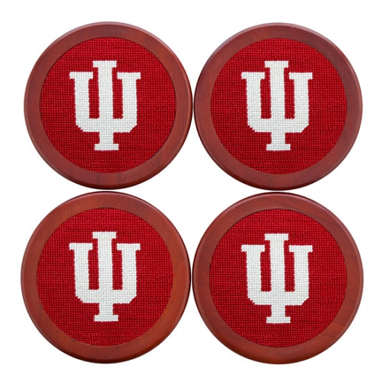 Indiana University Coasters in Red by Smathers & Branson - Country Club Prep
