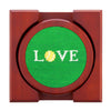 Love All Needlepoint Coasters by Smathers & Branson - Country Club Prep