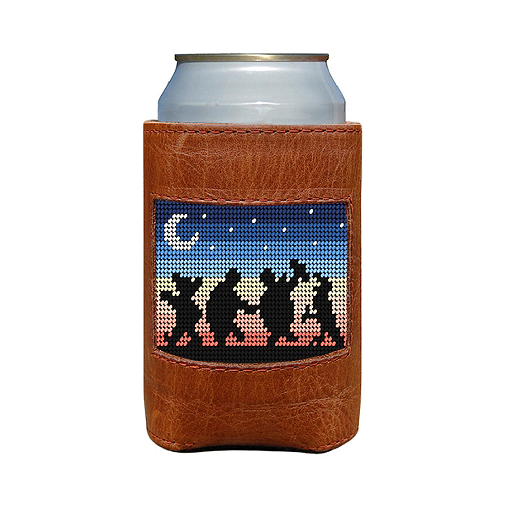 Grateful Dead Moondance Needlepoint Can Cooler by Smathers & Branson - Country Club Prep