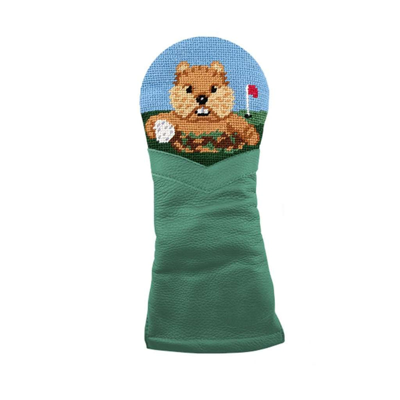 Gopher Needlepoint Fairway Wood Headcover by Smathers & Branson - Country Club Prep