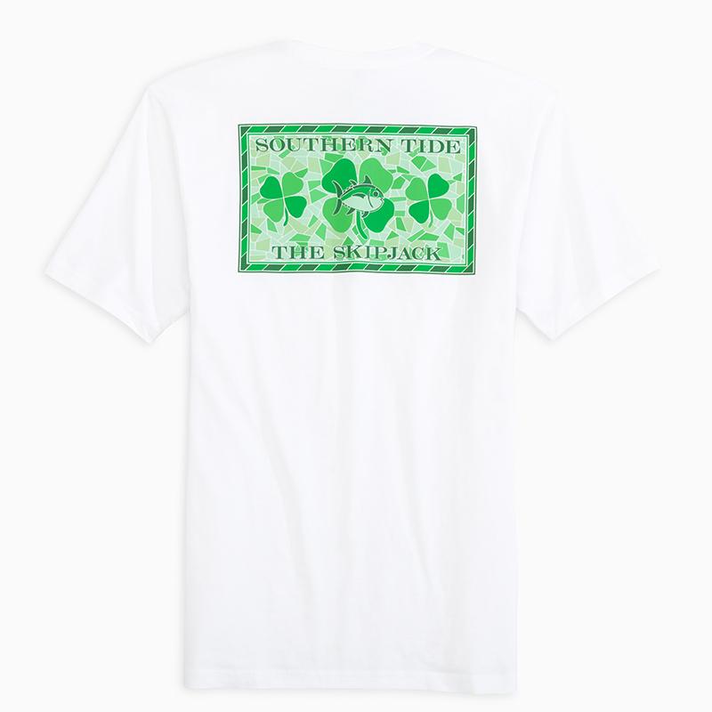 Original Stained Glass St. Paddy's Day Tee Shirt by Southern Tide - Country Club Prep