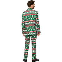 Green Nordic Christmas Suit by Suitmeister - Country Club Prep
