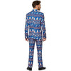 Blue Nordic Christmas Suit by Suitmeister - Country Club Prep