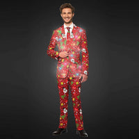 Christmas Icons Light Up Suit by Suitmeister - Country Club Prep
