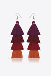 Layered Tassel Earrings - Country Club Prep