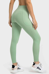 V-Waist Yoga Leggings with Pockets - Country Club Prep