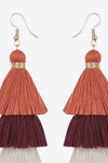 Layered Tassel Earrings - Country Club Prep