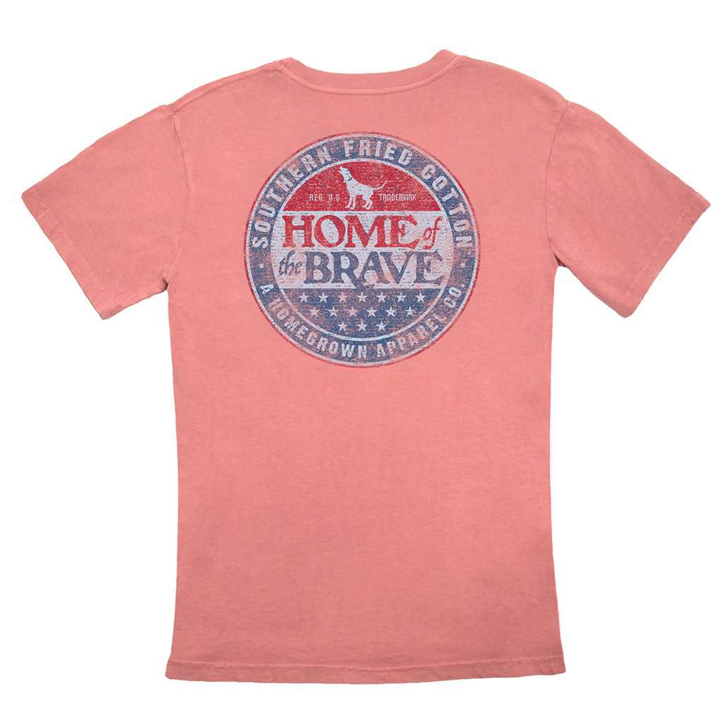 Home of the Brave Tee by Southern Fried Cotton - Country Club Prep
