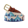 Mod Mountain Needlepoint Belt by Smathers & Branson - Country Club Prep