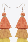 Layered Tassel Earrings - Country Club Prep