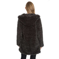 Fluffy Sherpa Hood Coat by Dylan (True Grit) - Country Club Prep