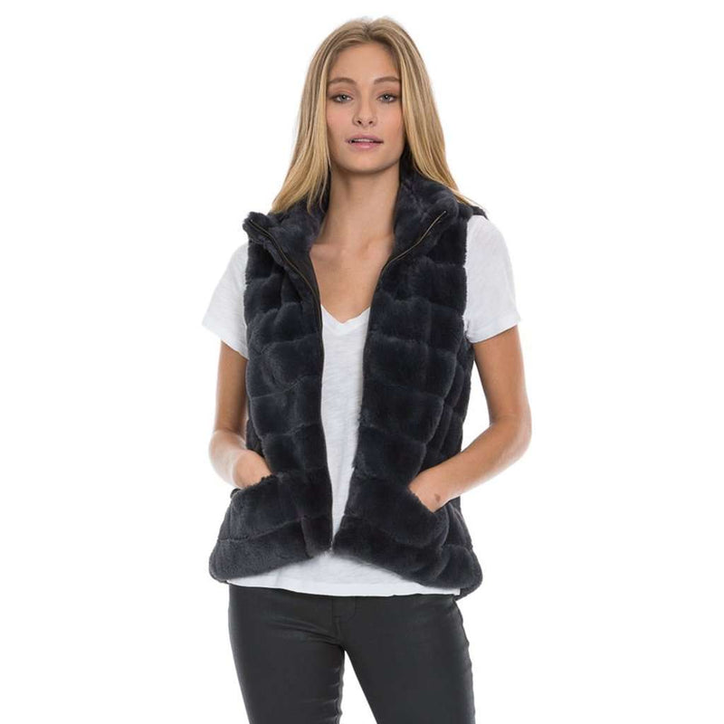 Fur Love Vest by True Grit (Dylan) - Country Club Prep