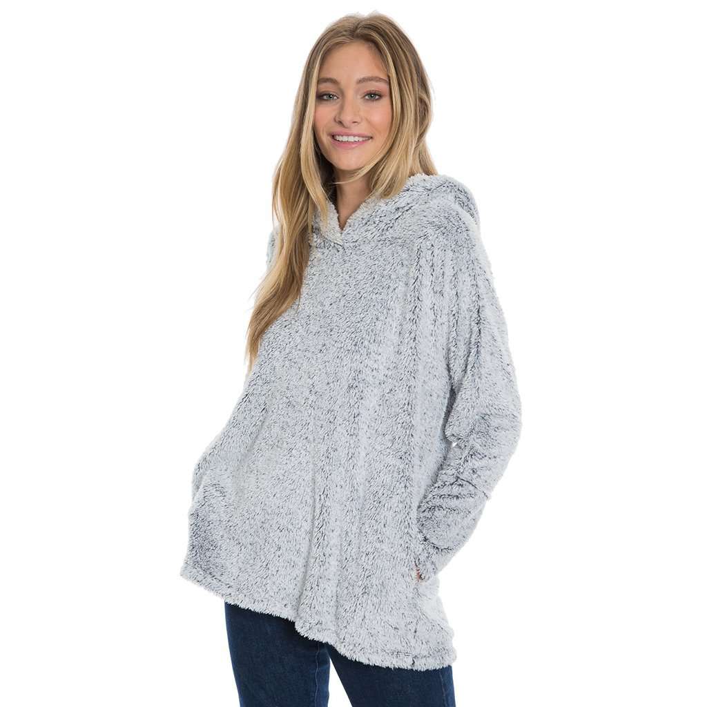 Long Cozy Shag Sherpa Hoodie by Dylan (True Grit) - Country Club Prep