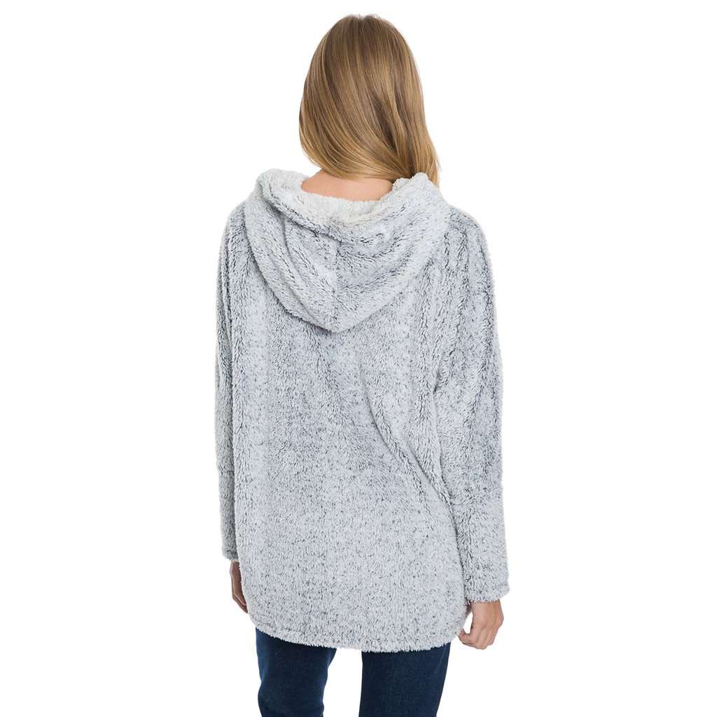 Long Cozy Shag Sherpa Hoodie by Dylan (True Grit) - Country Club Prep