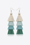 Layered Tassel Earrings - Country Club Prep