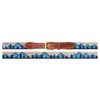 Mod Mountain Needlepoint Belt by Smathers & Branson - Country Club Prep