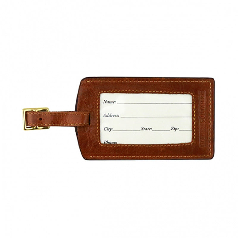 Trout Needlepoint Luggage Tag by Smathers & Branson - Country Club Prep