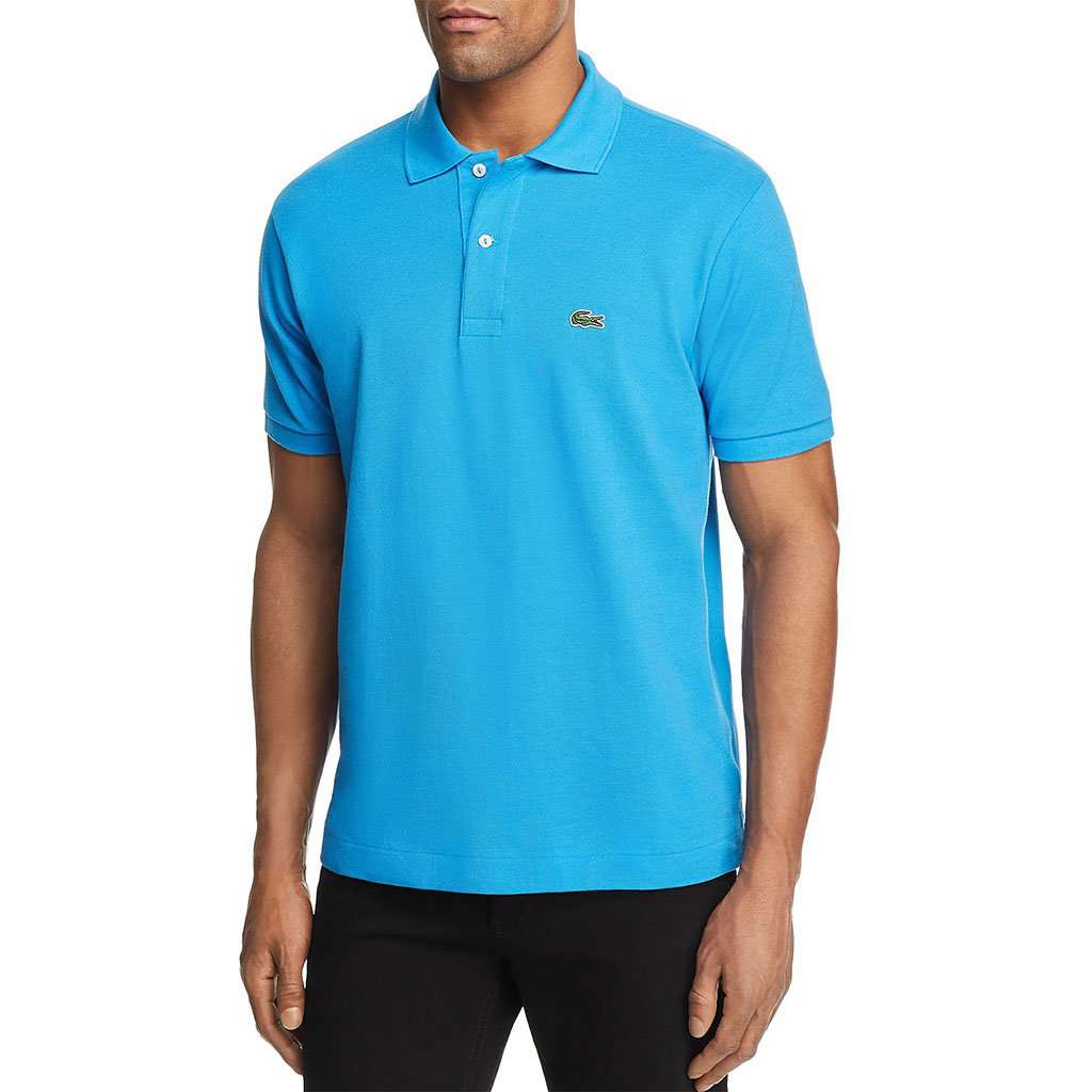 Short Sleeve Classic Pique Polo in Ibiza by Lacoste - Country Club Prep