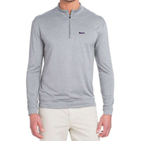 Longshanks Flex Prep-Formance 1/4 Zip Pullover in Meteor by Johnnie-O - Country Club Prep
