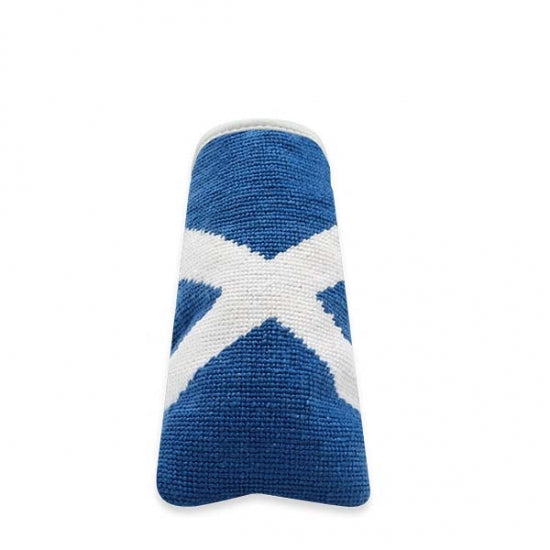 Big Scottish Flag Needlepoint Putter Headcover by Smathers & Branson - Country Club Prep
