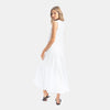 Slub Cotton Tiered Crew Dress by True Grit (Dylan) - Country Club Prep