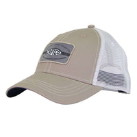 Patch Trucker Hat in Khaki by AFTCO - Country Club Prep