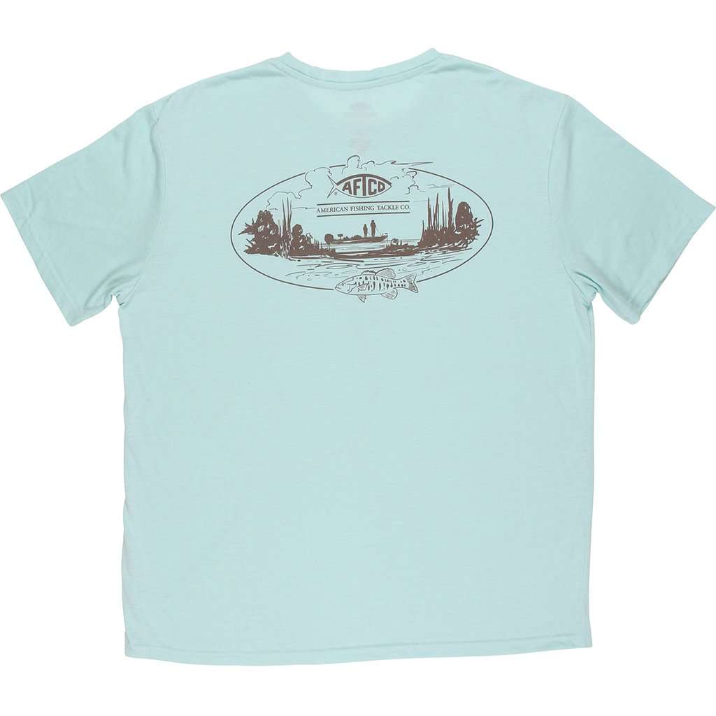 Early Bird Short Sleeve Technical T-Shirt by AFTCO - Country Club Prep
