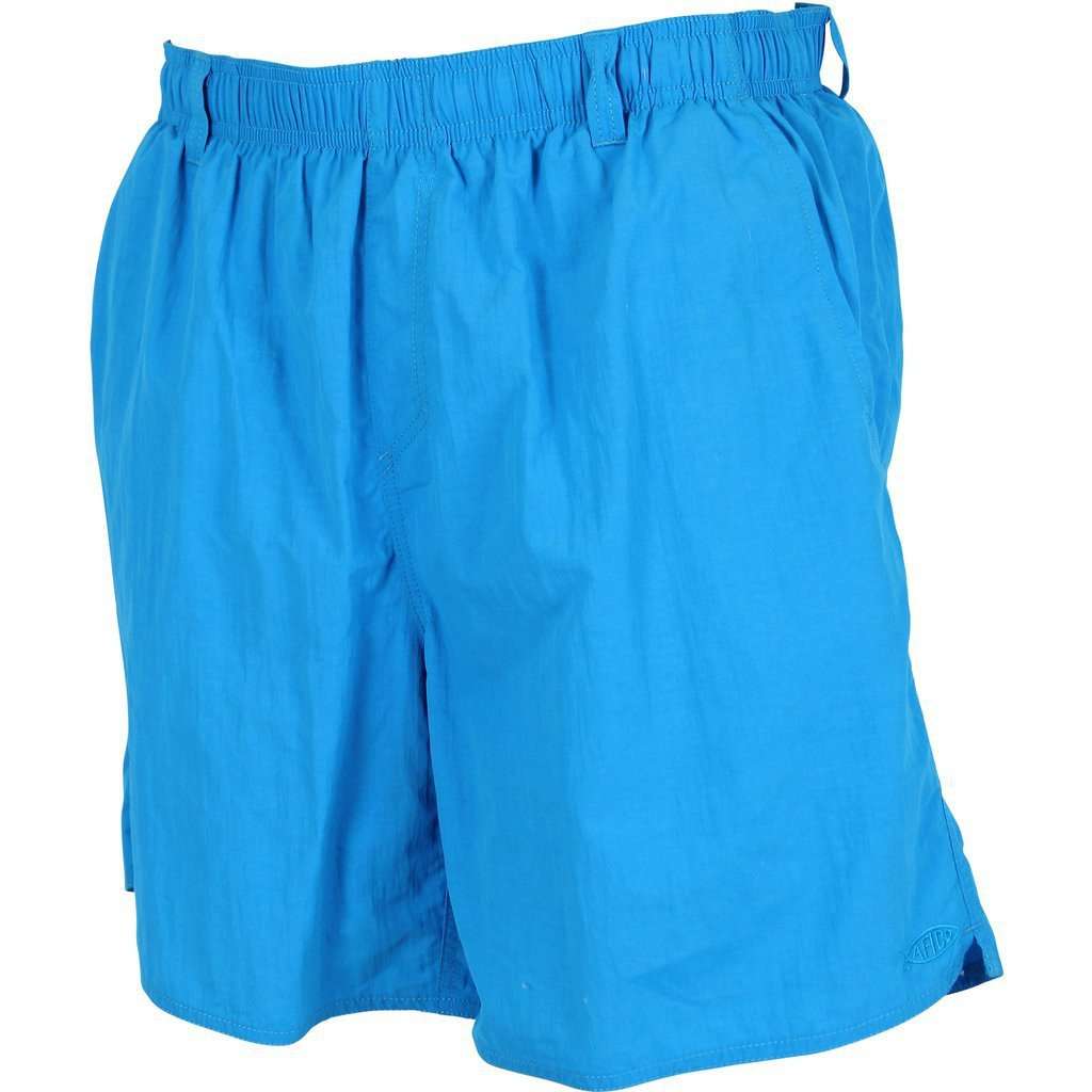 AFTCO Manfish Swim Trunk in Vivid Blue – Country Club Prep