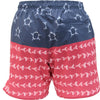 Megalodon Swim Trunks in Red by AFTCO - Country Club Prep