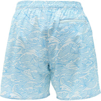 Wavy Gravy Swim Trunks in Vapor by AFTCO - Country Club Prep