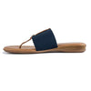 Nice Elastic Sandal Flat by Andre Assous - Country Club Prep