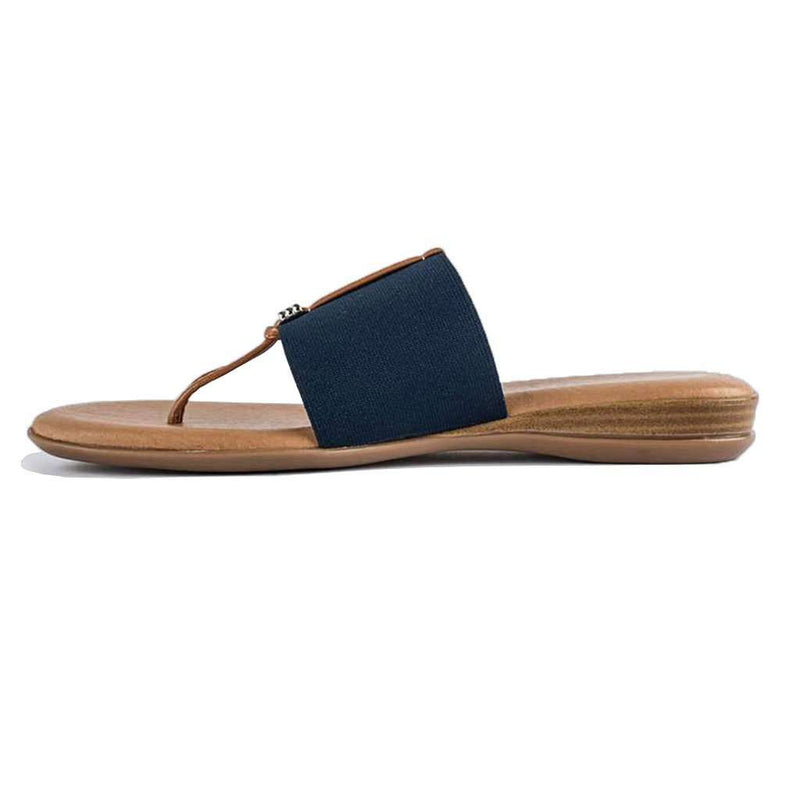 Nice Elastic Sandal Flat by Andre Assous - Country Club Prep