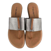 Nice Elastic Sandal Flat by Andre Assous - Country Club Prep