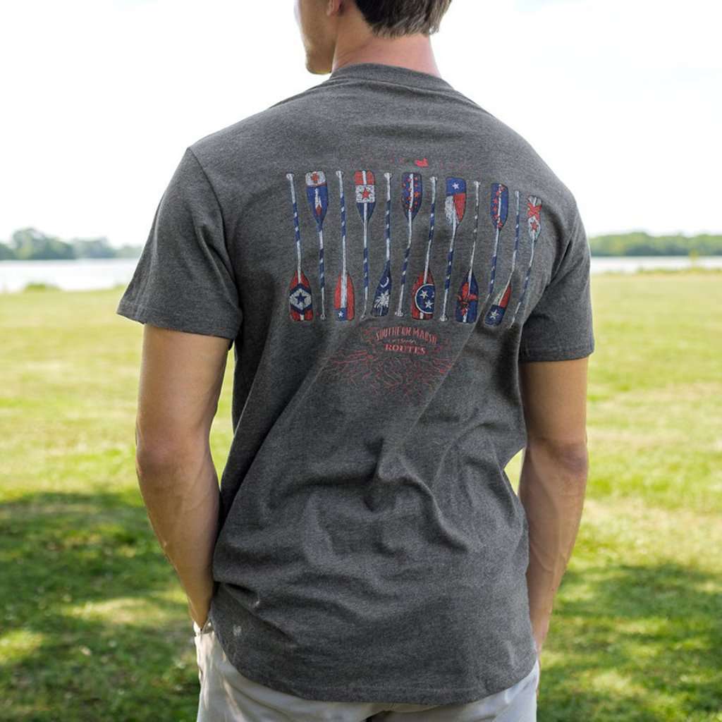 River Route Collection - Paddles Tee by Southern Marsh - Country Club Prep