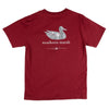 Authentic South Carolina Heritage Tee in Maroon by Southern Marsh - Country Club Prep