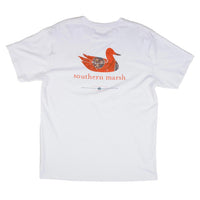 Authentic Tennessee Heritage Tee in White by Southern Marsh - Country Club Prep