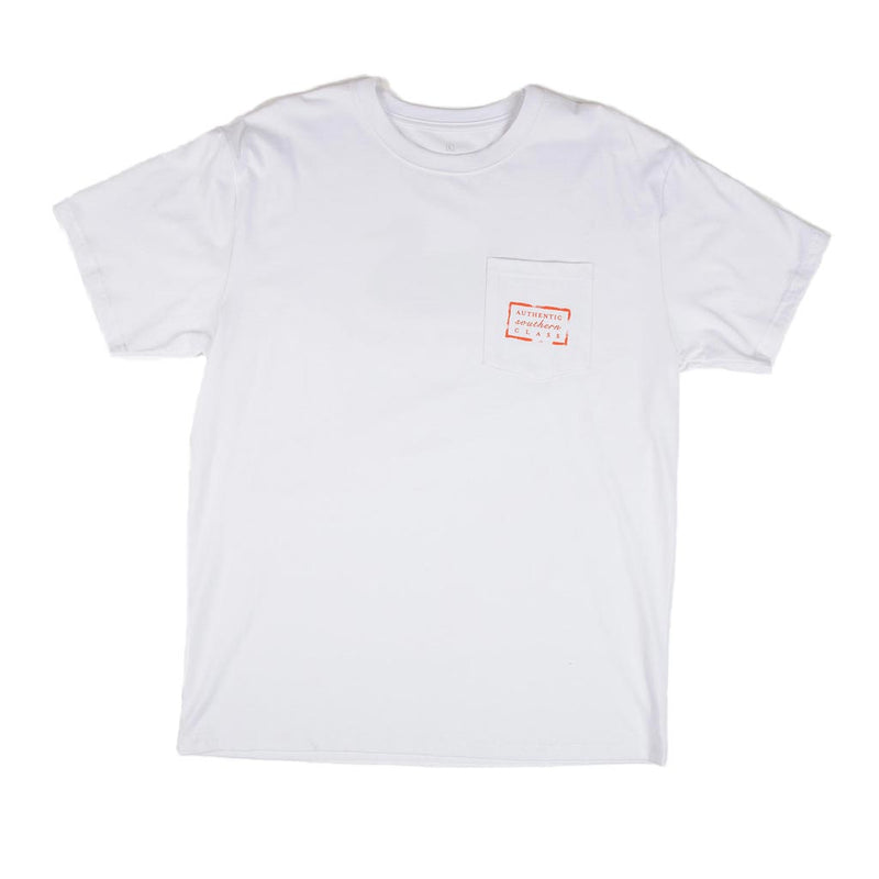 Authentic Tennessee Heritage Tee in White by Southern Marsh - Country Club Prep