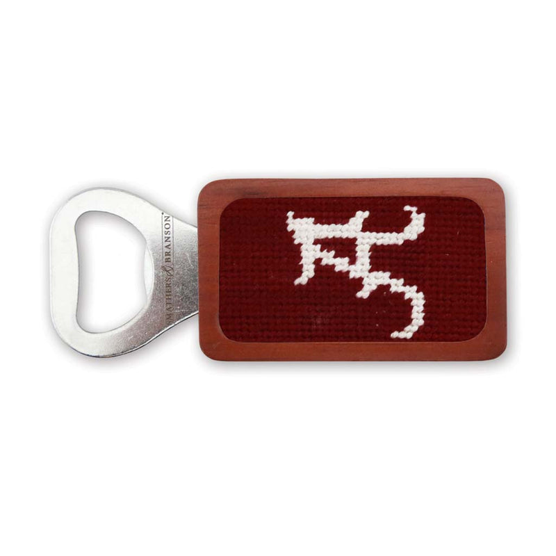 University of Alabama Needlepoint Bottle Opener by Smathers & Branson - Country Club Prep