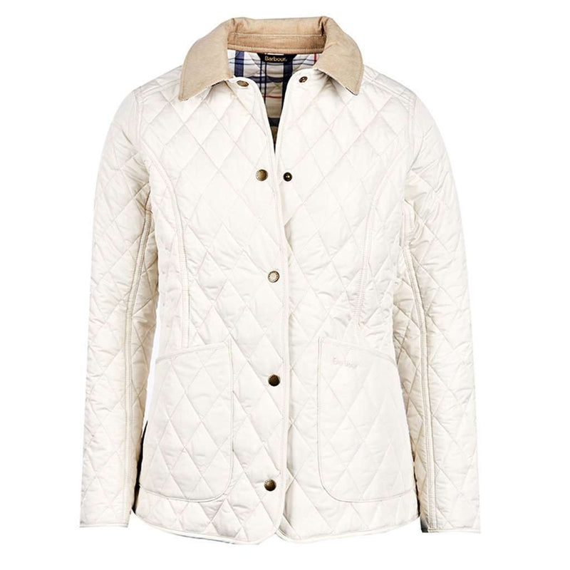 Spring Annandale Quilted Jacket in Pearl by Barbour - Country Club Prep