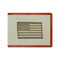 Armed Forces Needlepoint Wallet by Smathers & Branson - Country Club Prep