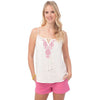 Ava Embroidered Tank in Classic White by Southern Tide - Country Club Prep