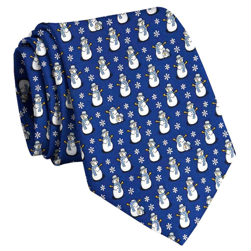 A Frosty Joke Neck Tie by Bird Dog Bay - Country Club Prep