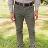 Brazos Stretch Twill Pant in Dark Green by Southern Marsh - Country Club Prep