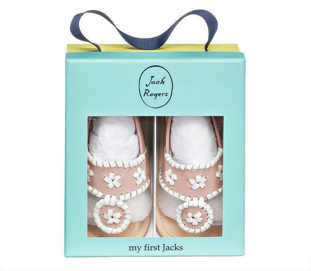 Baby Jacks in Blush / White by Jack Rogers - Country Club Prep